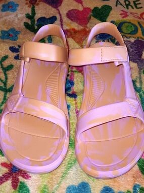 Womens Teva Hurricane Drifter Pink/ Purple Tie-Dye Sandals NEW Waterproof Size 8